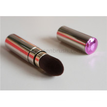 Private Label Retractable Blush Brush Metal Retractable Brush